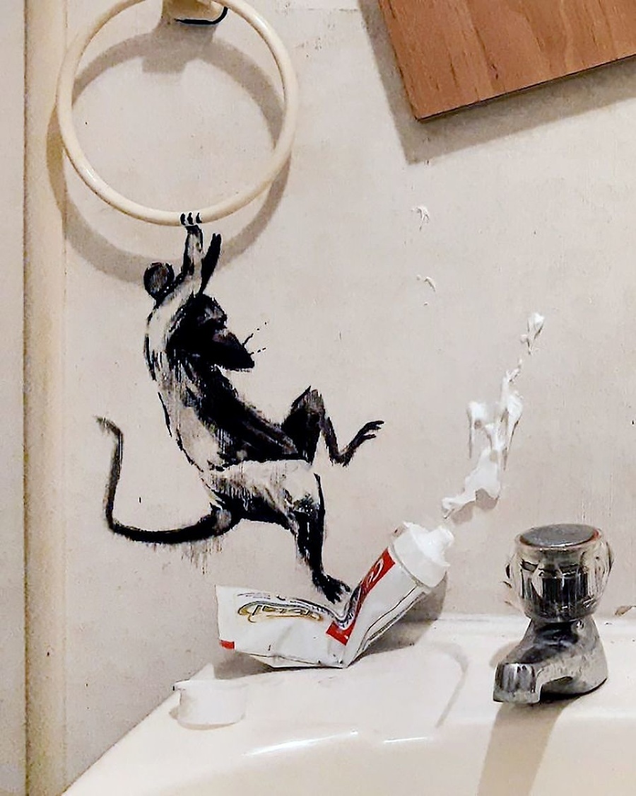 Jedno z posledných Banksyho