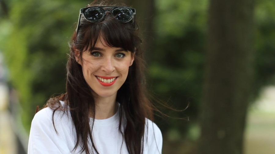 Herečka Zuzana Porubjaková