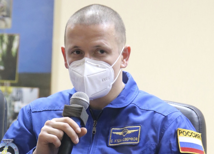 Ruský kozmonaut Sergej Kuď-Sverčkov