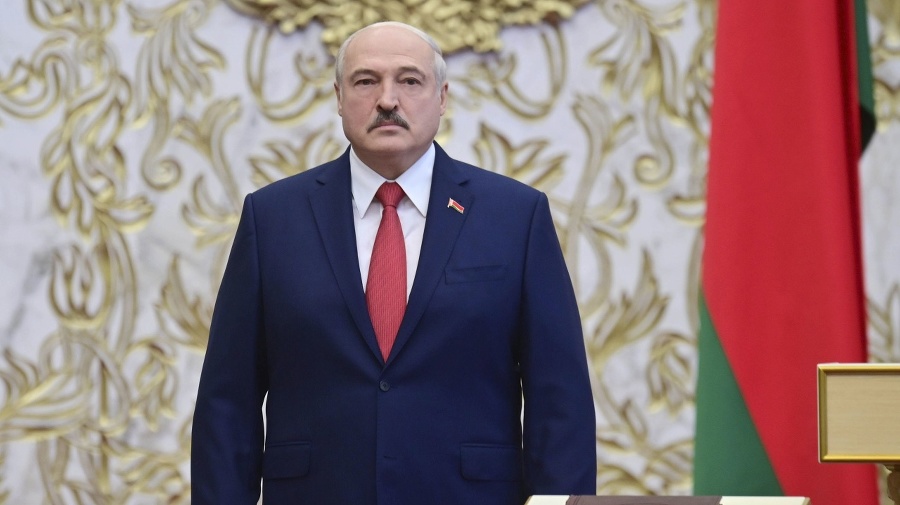 Lukašenko  sa v