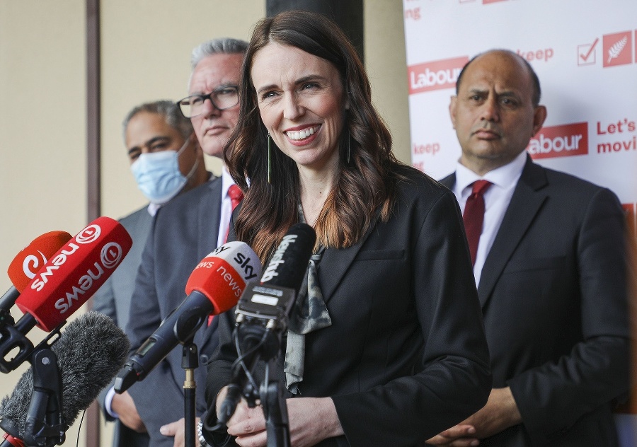 Novozélandská premiérka Jacinda Ardernová