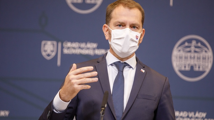 Premiér Igor Matovič