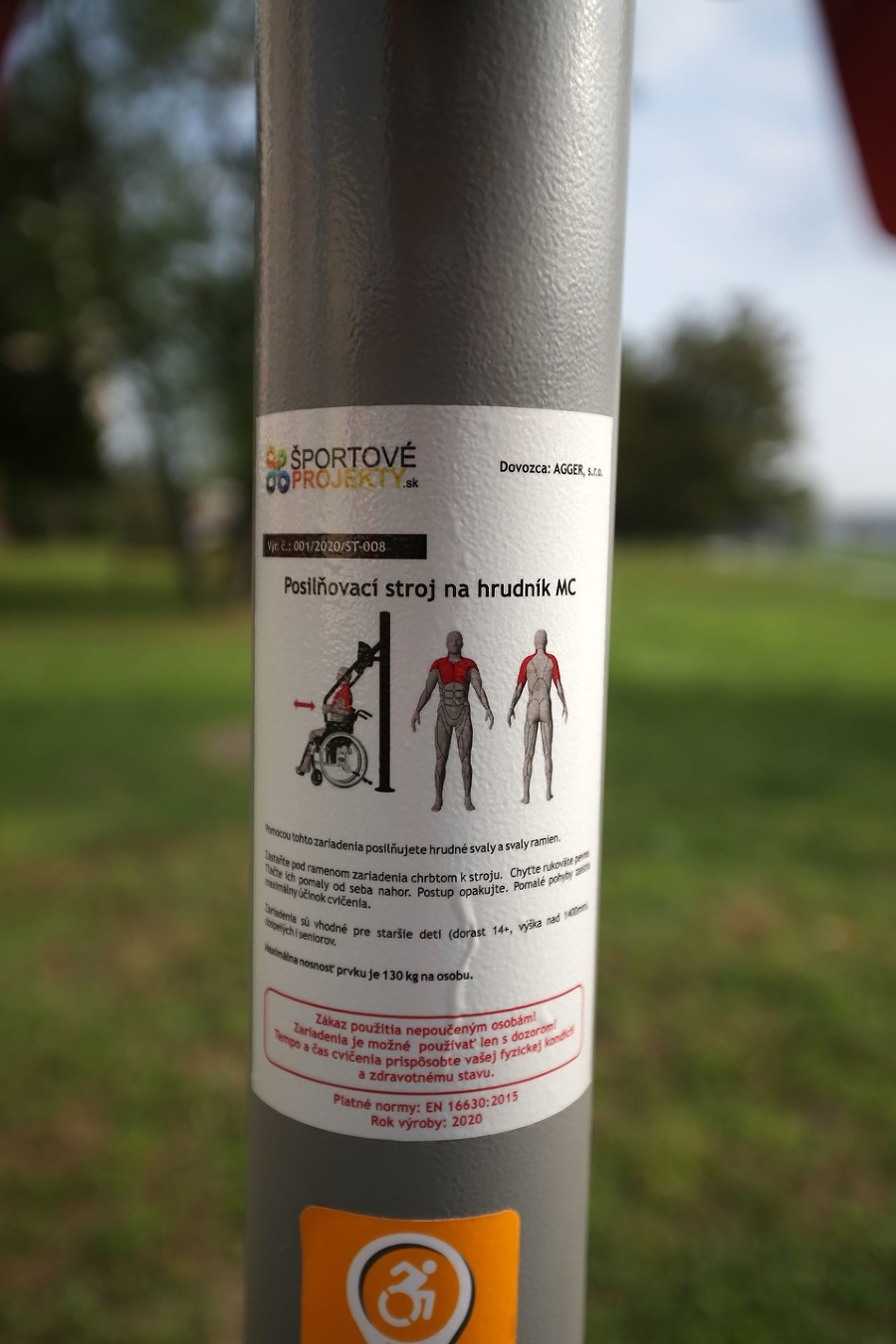 Celé fitness je prispôsobené vozičkárom.
