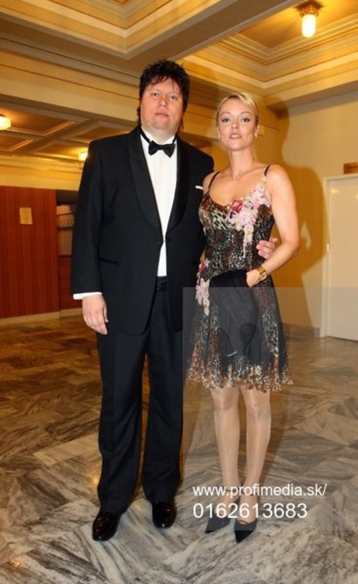 Dominika Gottová s manželom.