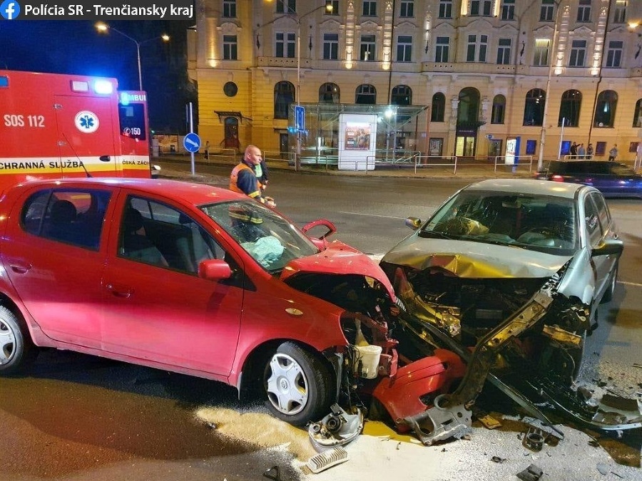 Dopravná nehoda v Trenčíne