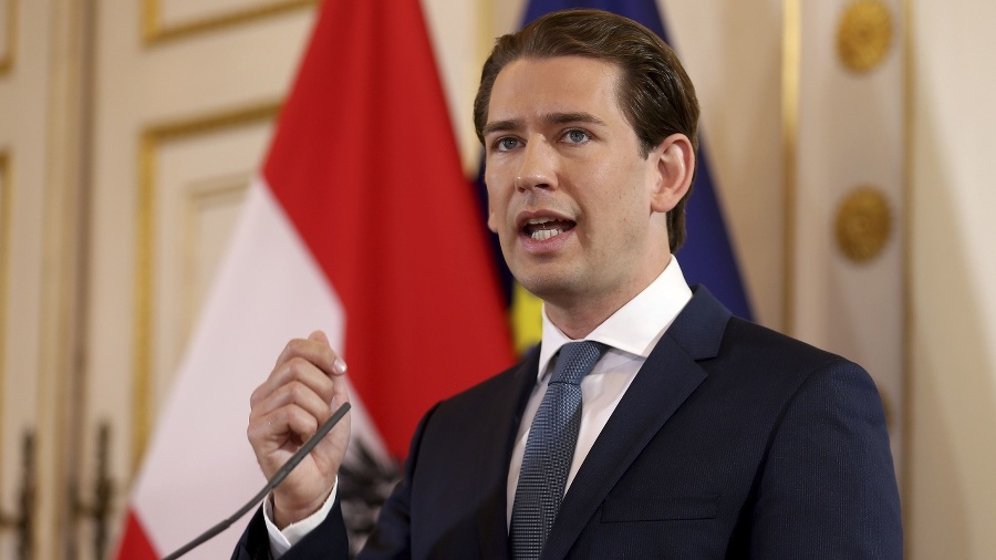 Rakúsky kancelár Sebastian Kurz