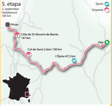 5. etapa Tour de