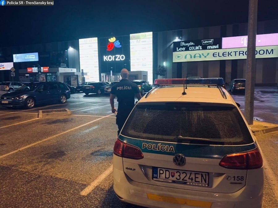 Policajti kontrolovali v Trenčianskom