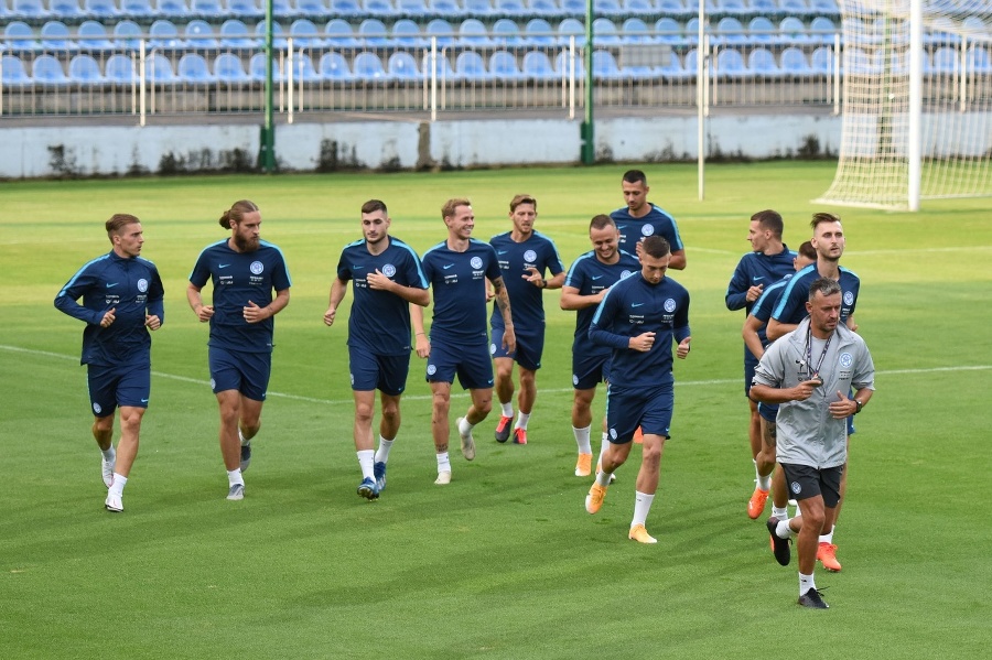 Slovenskí futbaloví reprezentanti počas