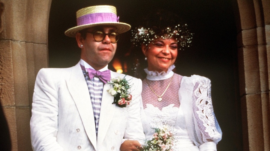 Elton John bol ženatý