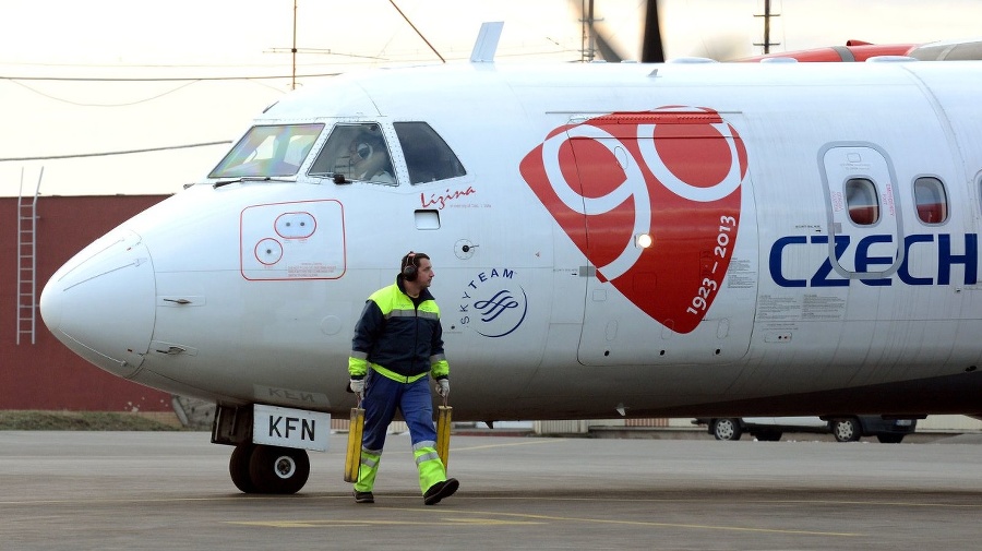 České aerolínie.