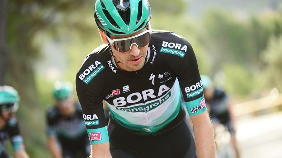Cyklista Bora-hansgrohe Emanuel Buchmann
