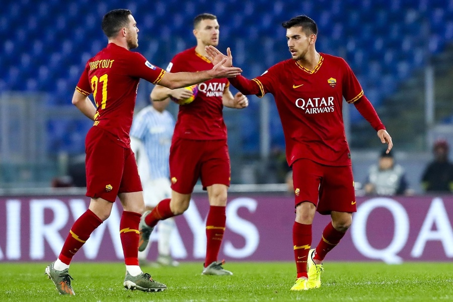 Hráč Ríma Lorenzo Pellegrini