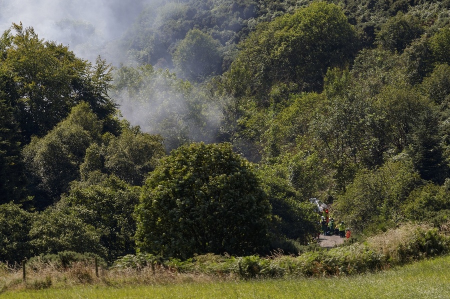 V Škótsku sa vykoľajil