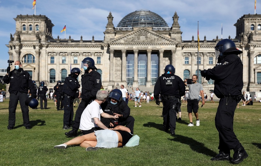Protesty v Nemecku proti
