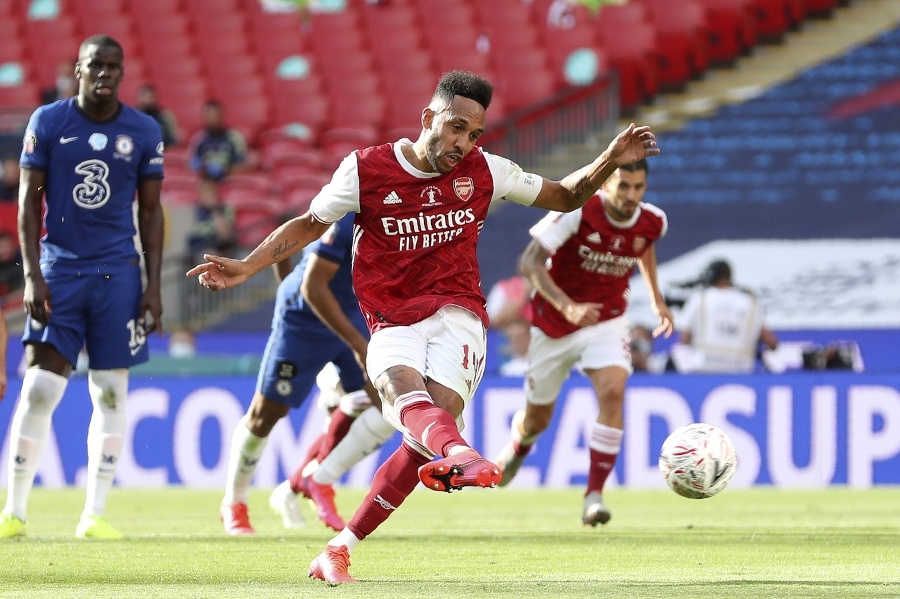 Dvoma gólmi zariadil víťazstvo gabonský klenot Pierre-Emerick Aubameyang. 