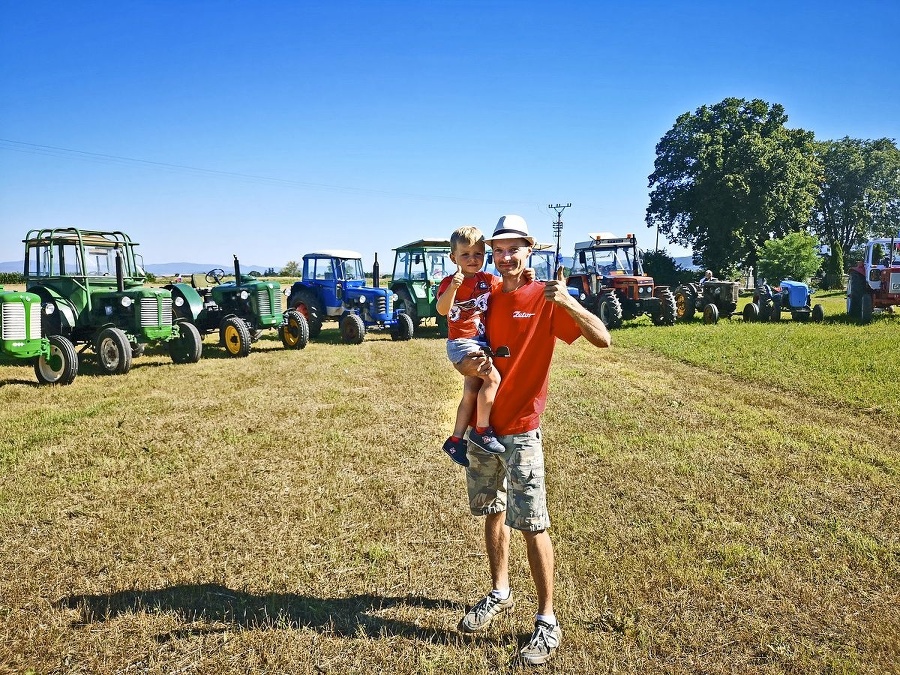 Rodinná vášeň: Traktory prirástli