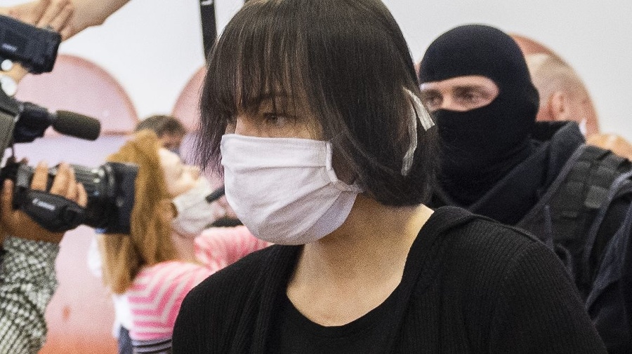 Alena Zsuzsová na pojednávaní v prípade vraždy Kuciaka a Kušnírovej. 