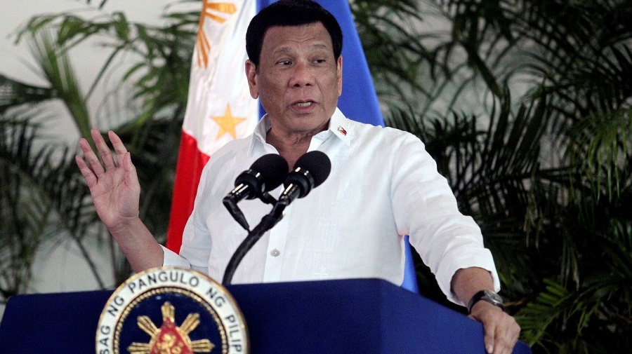 Filipínsky prezident Rodrigo Duterte