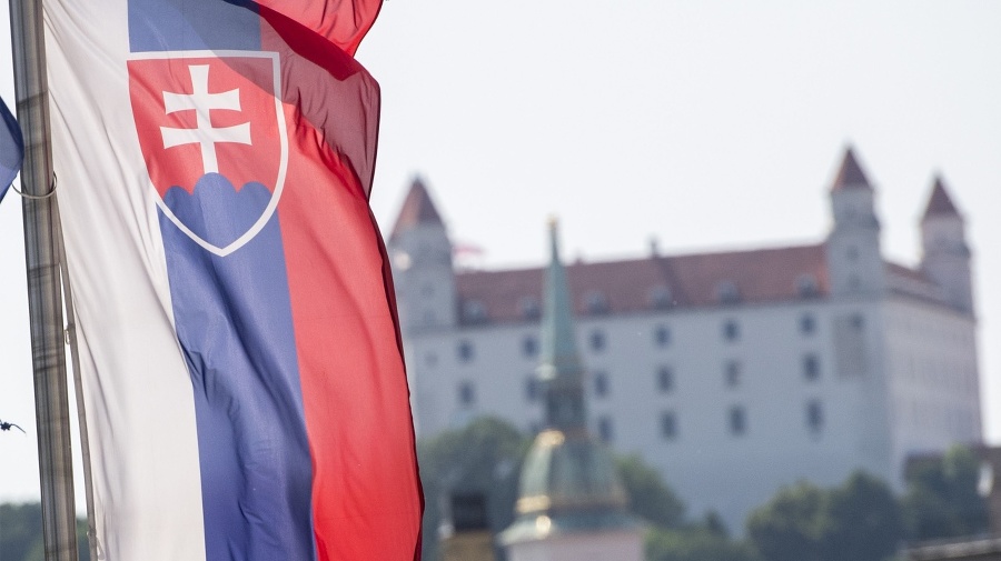 Vlajka Slovenskej republiky a