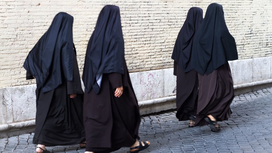 Rome, Italy: Four nuns