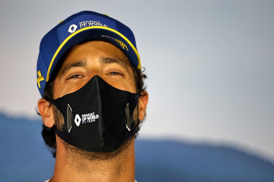 Daniel Ricciardo z Renaultu.