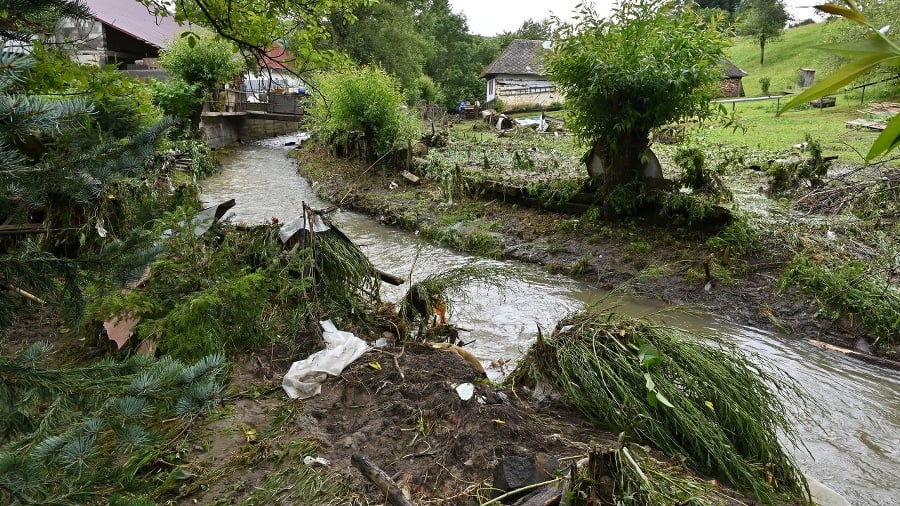 Obec Ňagov postihla blesková