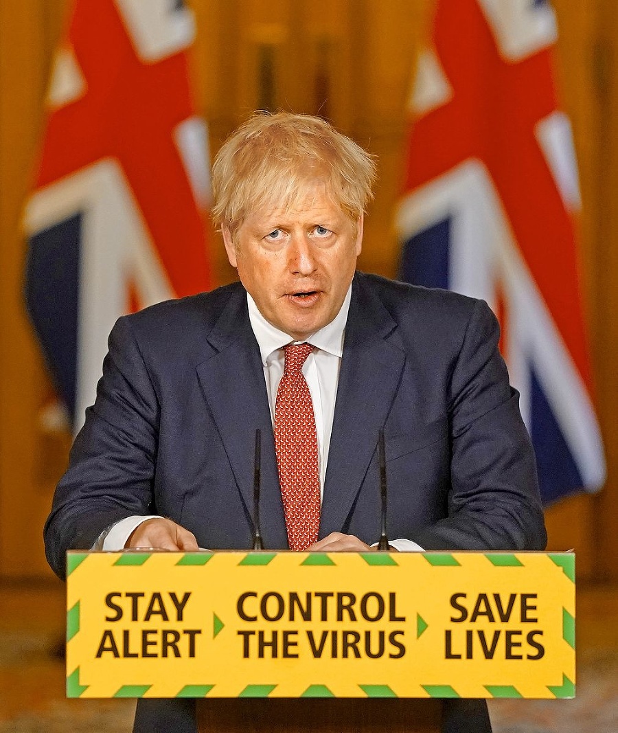 Boris Johnson tvrdí, 