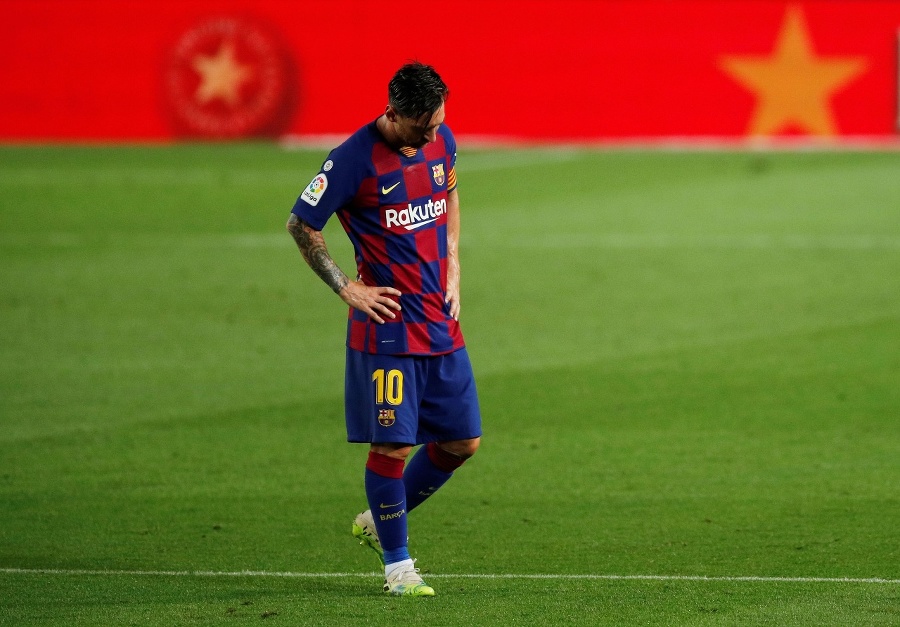 Hviezda Barcelony Lionel Messi.