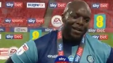 Adebayo Akinfenwa zabával v