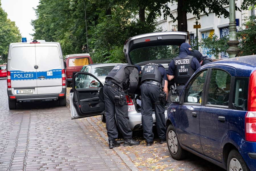 Nemecká polícia vykonala v