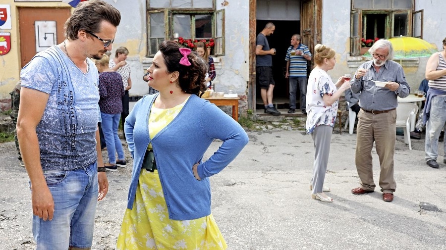 Petra Polnišová sa tešila na svojho seriálového manžela Dana Heribana.