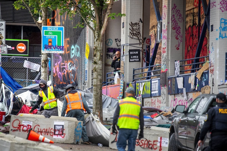 Polícia v Seattli zlikvidovala