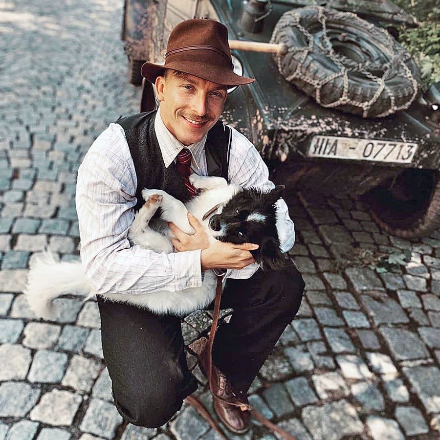 Hercovi robí už rok spoločnosť sučka Nikinka. 
