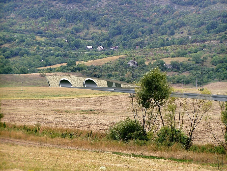 Vizualizácia tunela Soroška na