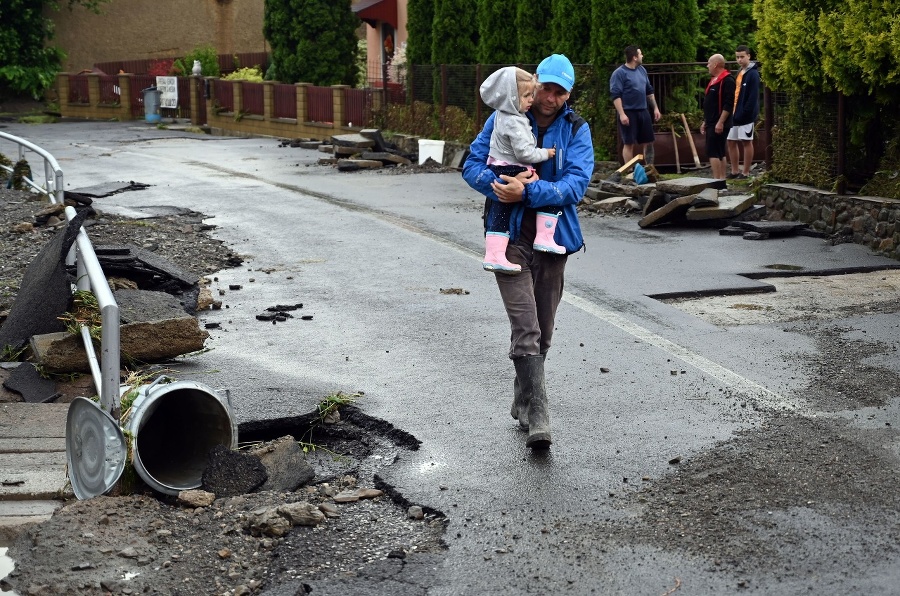 Situácia po bleskovej povodni