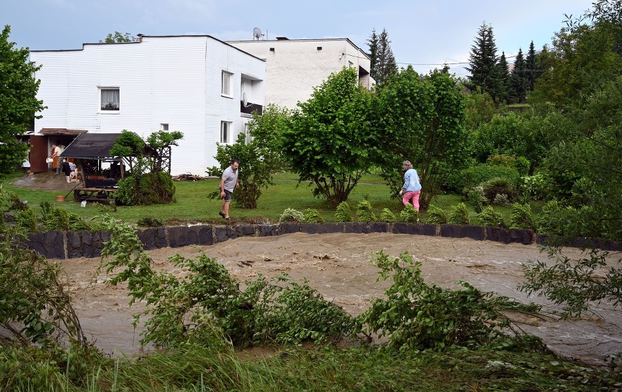 Situácia po bleskovej povodni