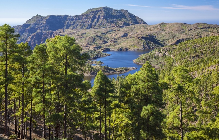 Gran Canaria, December,view from