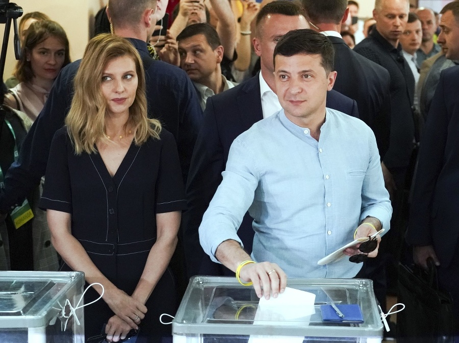 Ukrajinský prezident Volodymyr Zelenskyj