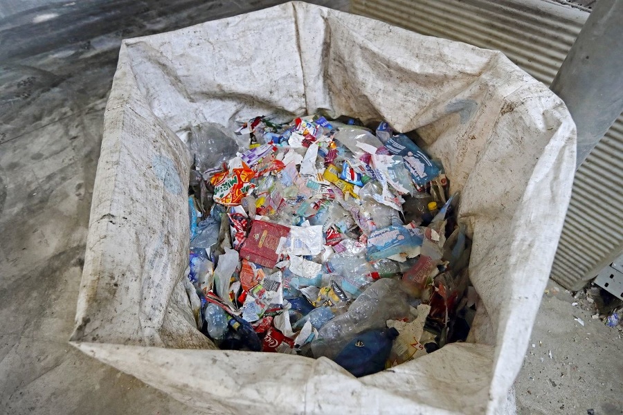 Plastový odpad: Časť plastov