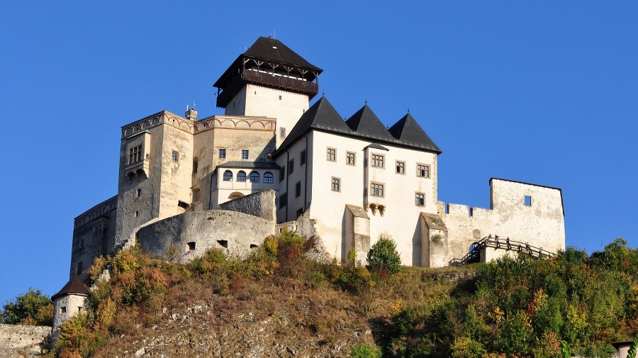 The Trenčín Castle (Trenčiansky