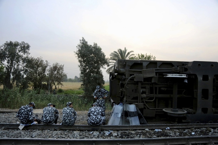 Na egyptských železniciach v