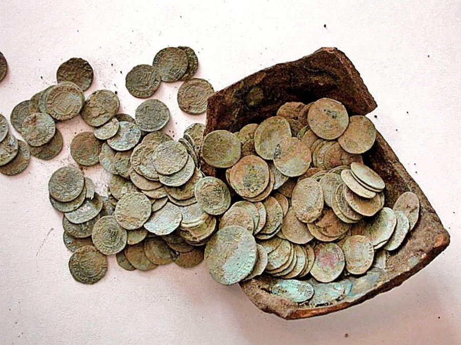 Vzácne mince našli v roku