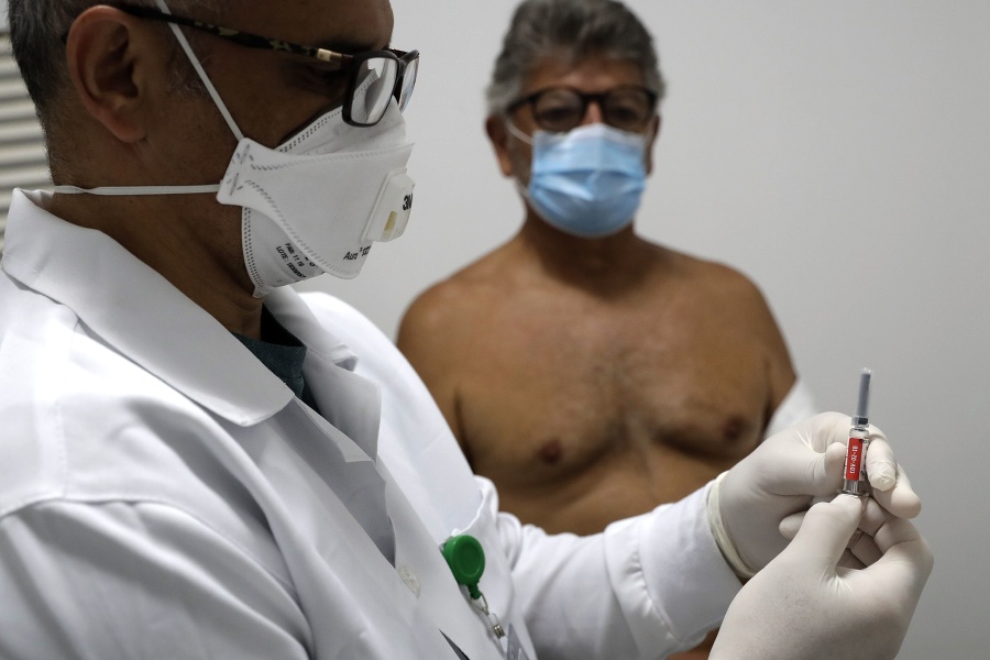 Očkovanie v Brazílii.