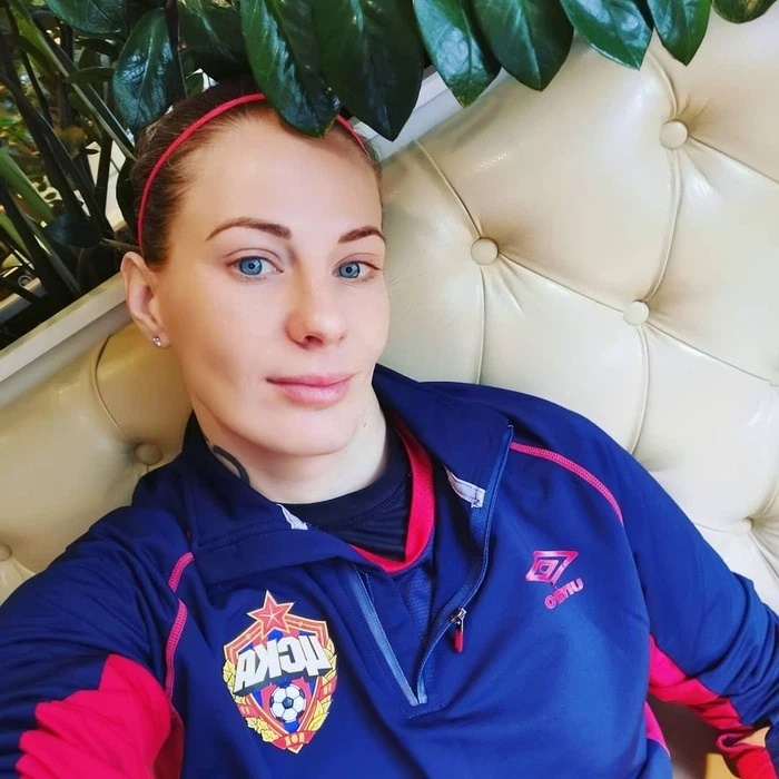 Ruská futbalová brankárka Elvira