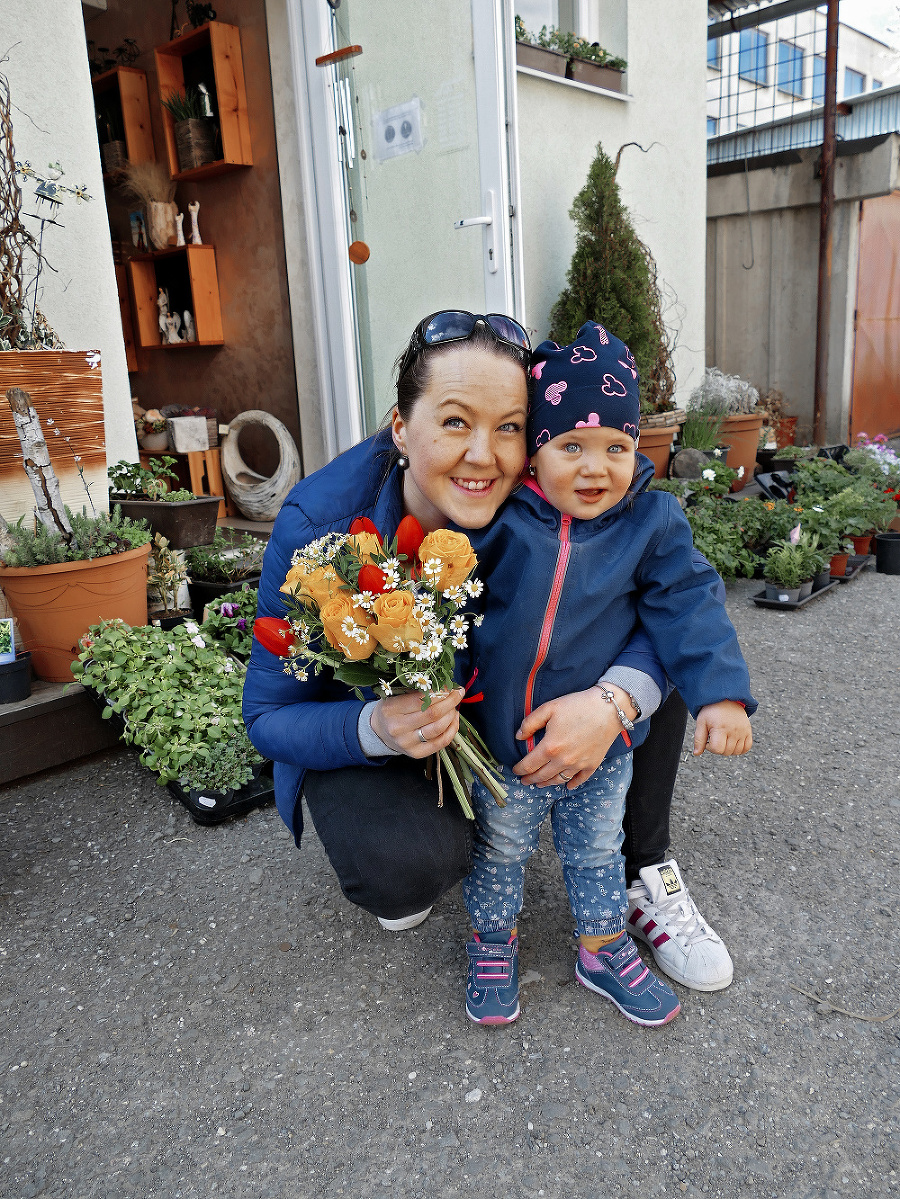 Lara (2) a mamička Simona (28),
Prešov