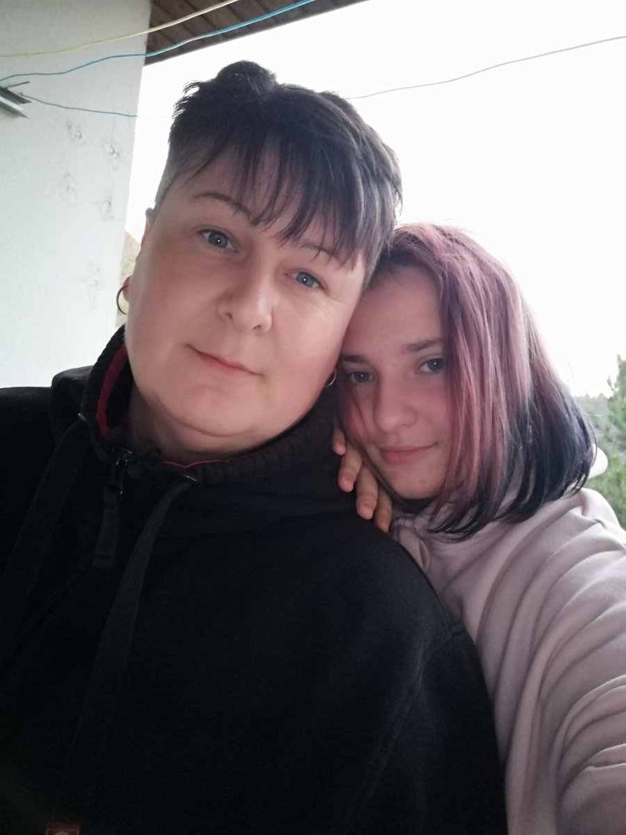 Mama Martina (42) s dcérou Adrianou (16).