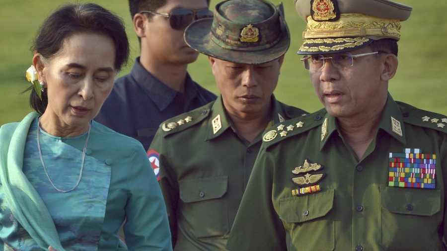 Premiérka Mjanmarska Aun Schan