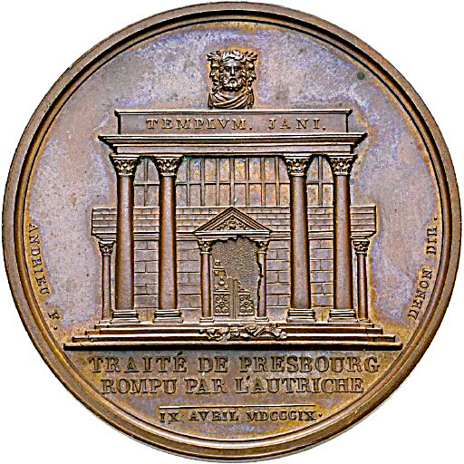 Pamätná medaila: Presbourg 1809