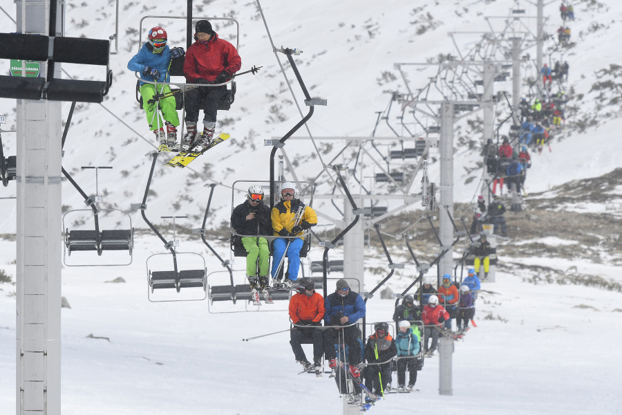 Víkendová lyžovačka vo Vysokých